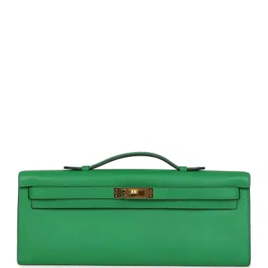 HERMÈS Hermes Kelly Cut Bambou Swift Gold Hardware | Thumbnail 1 HERMÈS Hermes Kelly Cut Bambou Swift Gold Hardware | Thumbnail 1