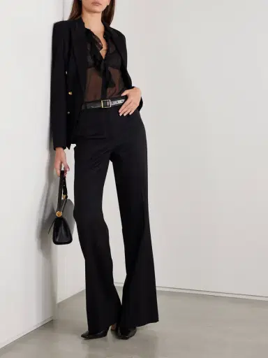 Nili Lotan Cecily Ruffled Silk-chiffon Blouse | Thumbnail 2 Nili Lotan Cecily Ruffled Silk-chiffon Blouse | Thumbnail 2
