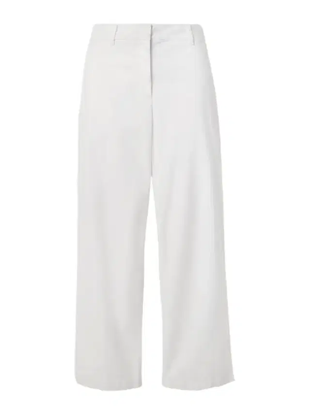 Nohan Brushed Cotton-blend Twill Wide-leg Pants