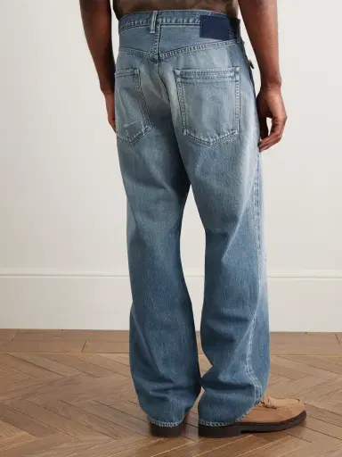 Visvim Social Sculpture 01 Straight-Leg Distressed Selvedge Jeans - Men | Thumbnail 4 Visvim Social Sculpture 01 Straight-Leg Distressed Selvedge Jeans - Men | Thumbnail 4