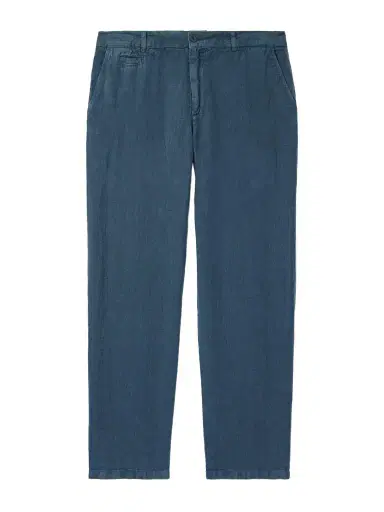 Portuguese Flannel Straight-Leg Linen Trousers - Men | Thumbnail 1