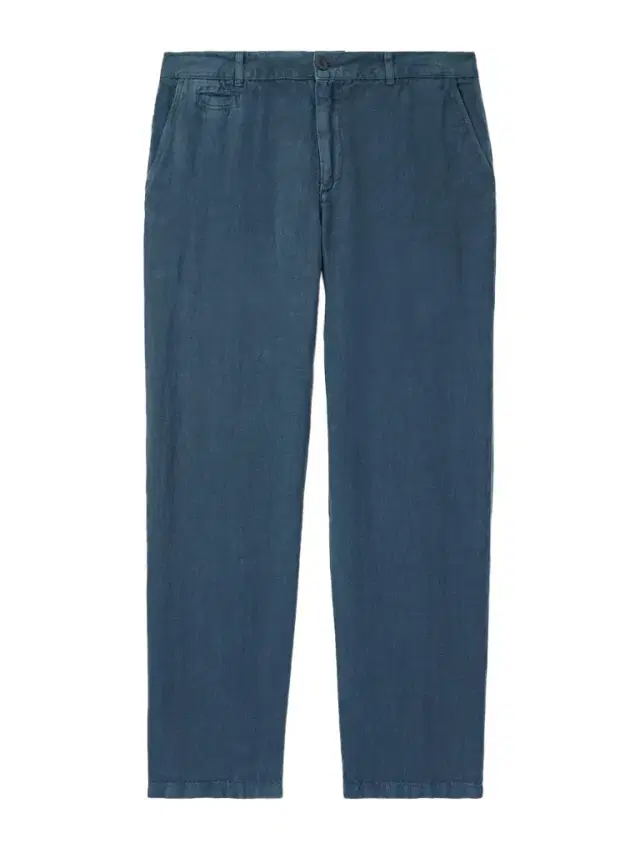 Straight-Leg Linen Trousers - Men