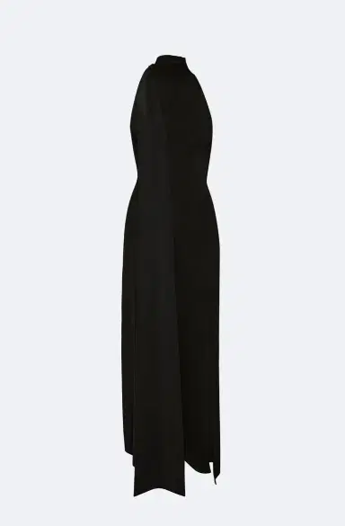 Lapointe Matte Viscose Halterneck Dress | Thumbnail 4