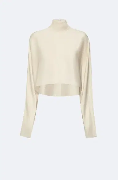 LAPOINTE Satin Caftan Top | Thumbnail 4 LAPOINTE Satin Caftan Top | Thumbnail 4
