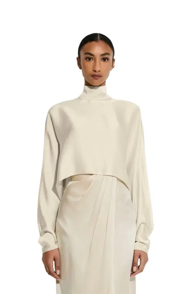 Satin Caftan Top