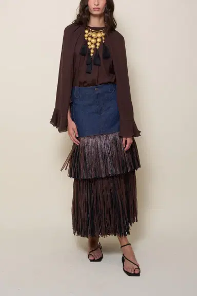 Johanna Ortiz Calipso Ankle Skirt | Thumbnail 2