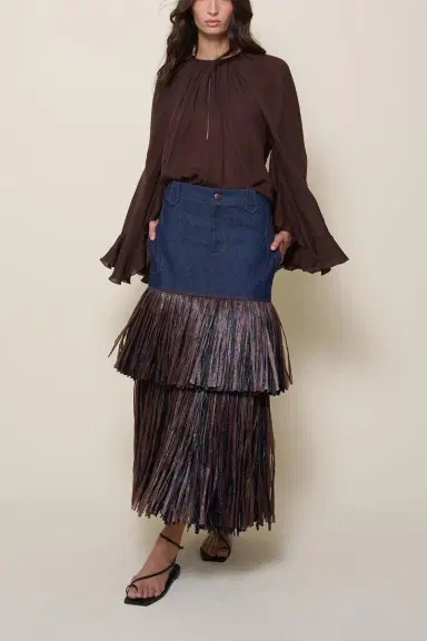 Johanna Ortiz Calipso Ankle Skirt | Thumbnail 3