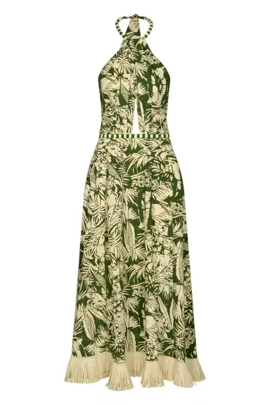 Johanna Ortiz Heritage Midi Dress | Thumbnail 1