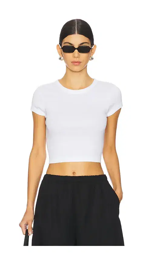 Supima Baby Cropped Tee
