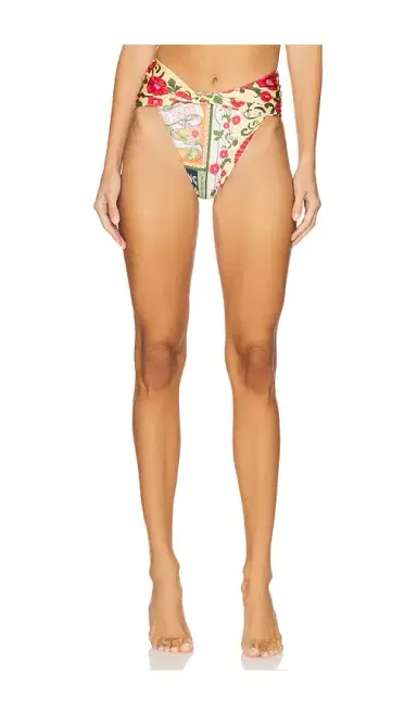 Agua Bendita Lily Harvest Bikini Bottom | Thumbnail 1 Agua Bendita Lily Harvest Bikini Bottom | Thumbnail 1