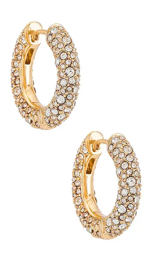 Carina Huggie Hoops
