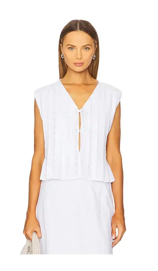 LNA Kala Eyelet Top