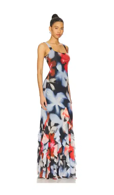 Especia Radiant Long Dress | Thumbnail 2