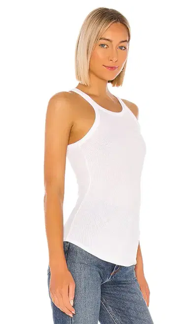 LNA Ribbed Skinny Racer Tank | Thumbnail 2 LNA Ribbed Skinny Racer Tank | Thumbnail 2
