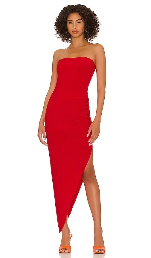 Side Drape Gown