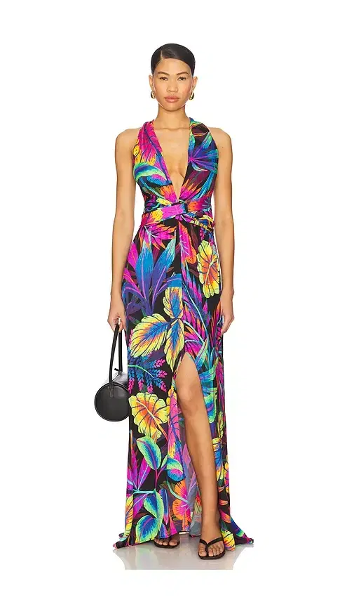 Neon Nights Maxi Dress