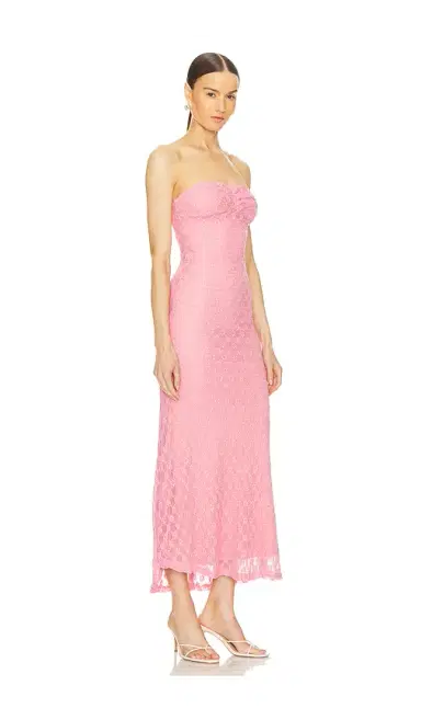 Bardot x REVOLVE Adoni Strapless Midi Dress | Thumbnail 2