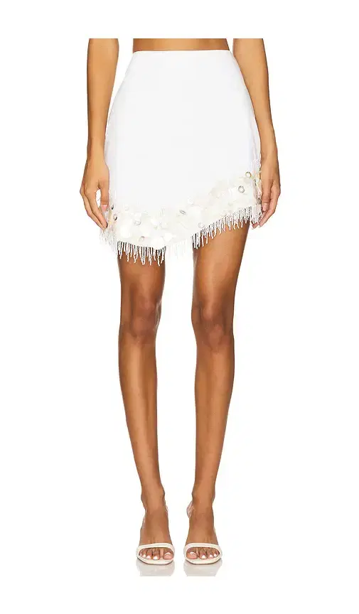 Nells Shell Beaded Skirt
