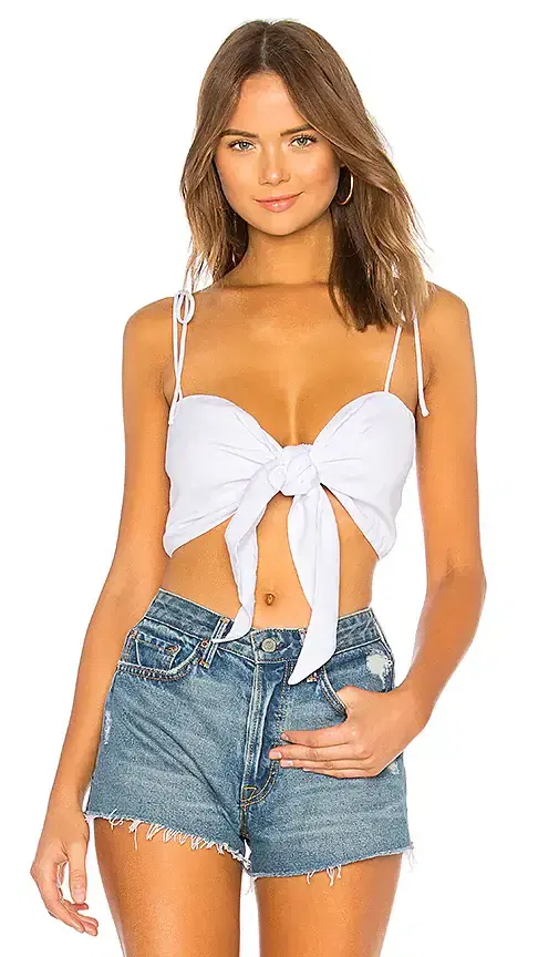 superdown Emelia Tie Bra Top