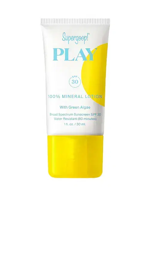 Supergoop! PLAY 100% Mineral Lotion SPF 30 with Green Algae 1 fl. oz.