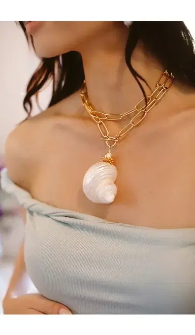 Brinker + Eliza Brinker + Eliza Sirena Necklace | Thumbnail 2