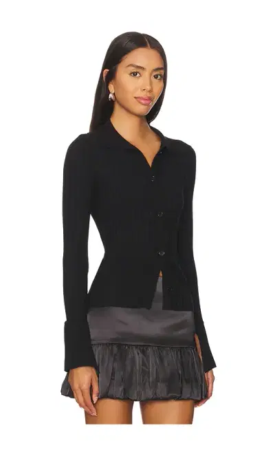 MORE TO COME Brandy Button Front Sweater | Thumbnail 2