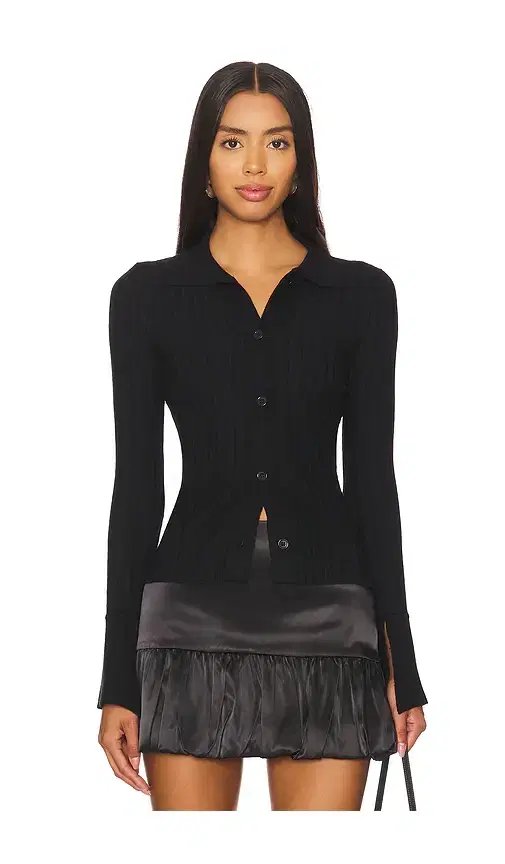 MORE TO COME Brandy Button Front Sweater