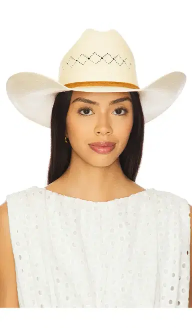 Brixton Laredo Panama Straw Cowboy Hat | Thumbnail 1