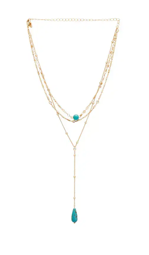 Ettika Forever Multi Chain Lariat Choker