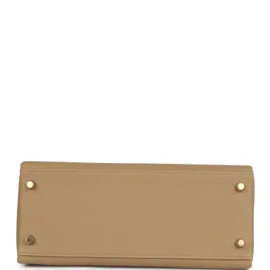 HERMÈS Hermes Kelly Retourne 28 Chai Togo Gold Hardware | Thumbnail 6 HERMÈS Hermes Kelly Retourne 28 Chai Togo Gold Hardware | Thumbnail 6