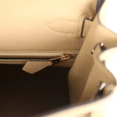 HERMÈS Hermes Kelly Retourne 28 Chai Togo Gold Hardware | Thumbnail 9 HERMÈS Hermes Kelly Retourne 28 Chai Togo Gold Hardware | Thumbnail 9