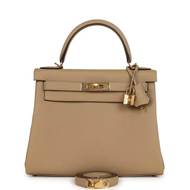 hermes Hermes Kelly Retourne 28 Chai Togo Gold Hardware