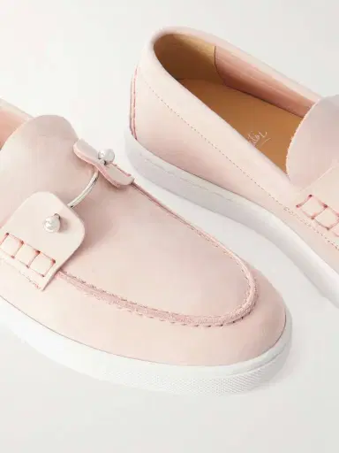 Christian Louboutin Chambeliboat Suede Loafers | Thumbnail 4 Christian Louboutin Chambeliboat Suede Loafers | Thumbnail 4