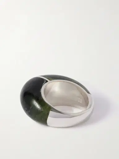 Sophie Buhai Division Silver Jade Ring | Thumbnail 3