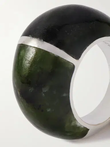 Sophie Buhai Division Silver Jade Ring | Thumbnail 4