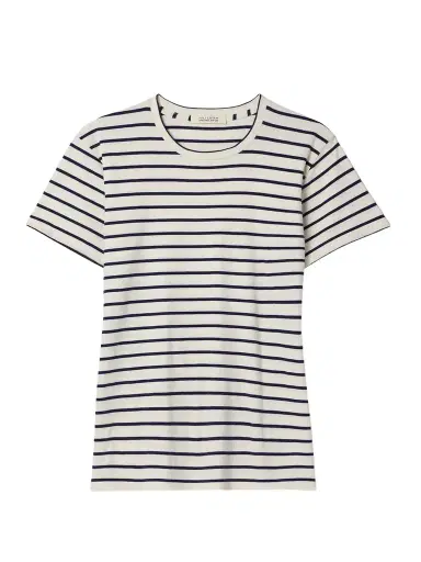 Nili Lotan Lana Striped Cotton-jersey T-shirt | Thumbnail 1 Nili Lotan Lana Striped Cotton-jersey T-shirt | Thumbnail 1