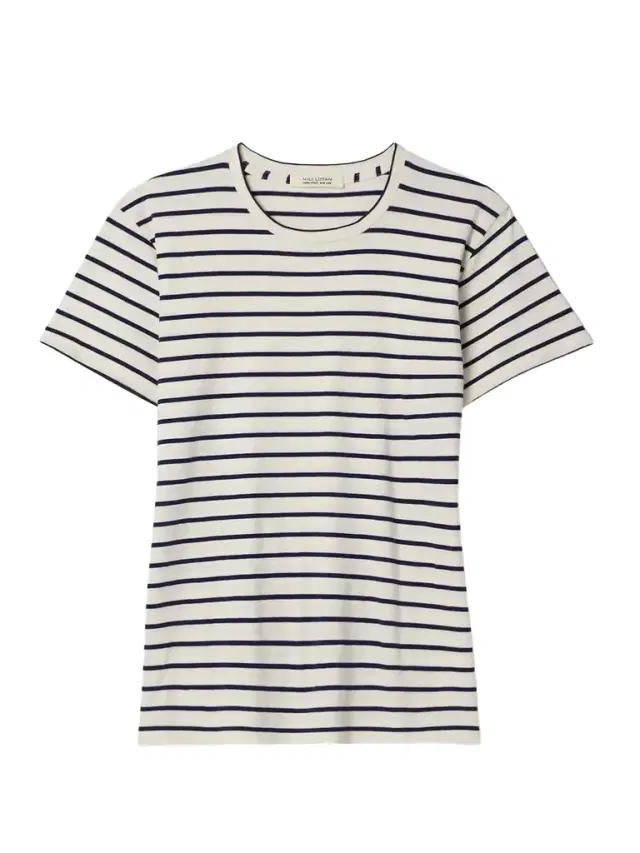 Lana Striped Cotton-jersey T-shirt