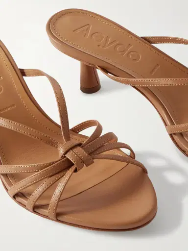 aeyde Abby Knotted Leather Sandals | Thumbnail 4 aeyde Abby Knotted Leather Sandals | Thumbnail 4