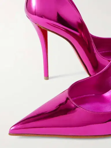 Christian Louboutin Miss Z 100 Mirrored-leather Pumps | Thumbnail 4 Christian Louboutin Miss Z 100 Mirrored-leather Pumps | Thumbnail 4