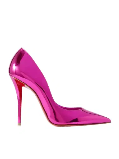 Christian Louboutin Miss Z 100 Mirrored-leather Pumps | Thumbnail 1 Christian Louboutin Miss Z 100 Mirrored-leather Pumps | Thumbnail 1