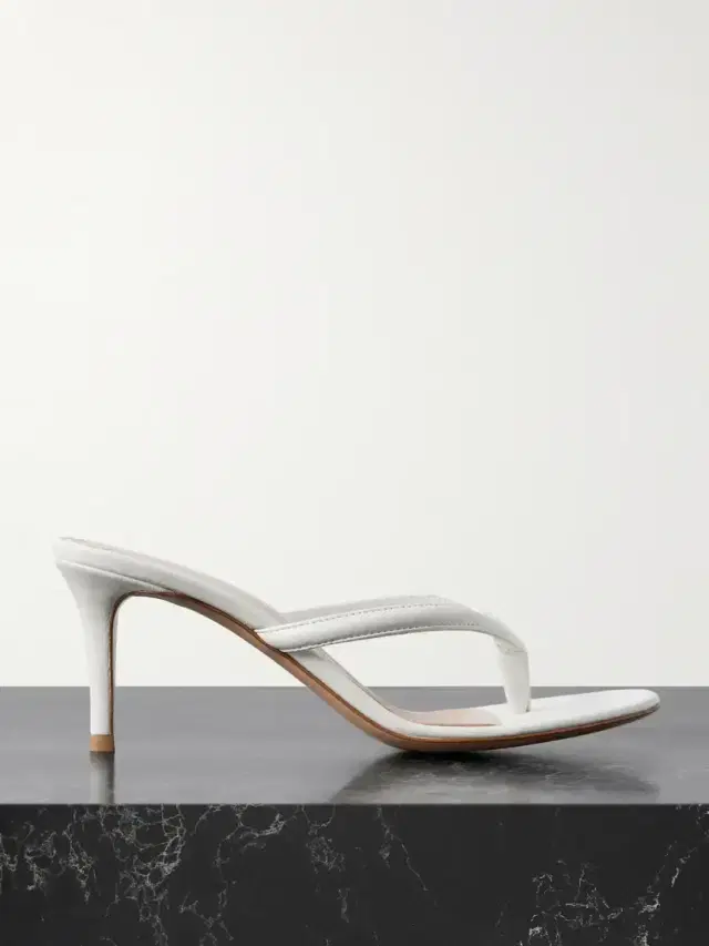Gianvito Rossi Calypso 70 Leather Sandals