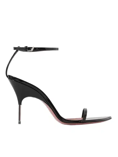 Amina Muaddi Bruna 95 Patent-leather Sandals | Thumbnail 1