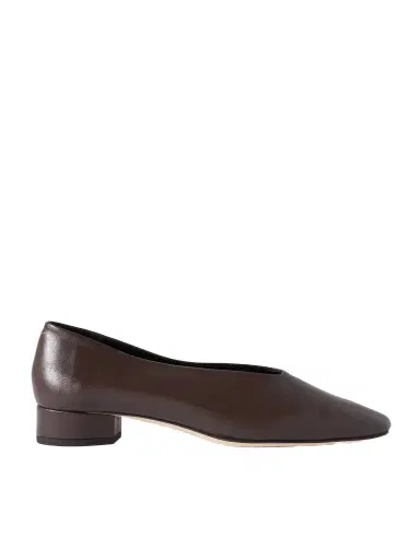 aeyde Delia Leather Pumps | Thumbnail 1
