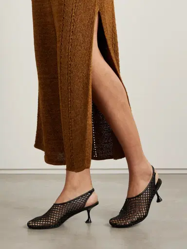 Proenza Schouler Tee 60 Cutout Leather Slingback Pumps | Thumbnail 2 Proenza Schouler Tee 60 Cutout Leather Slingback Pumps | Thumbnail 2