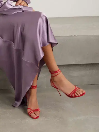 Manolo Blahnik Leva 105 Leather Sandals | Thumbnail 2