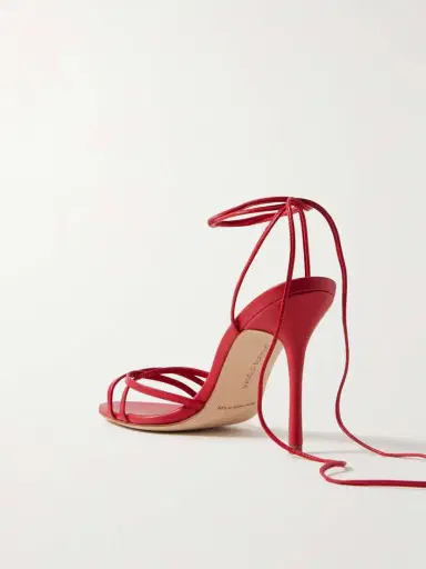 Manolo Blahnik Leva 105 Leather Sandals | Thumbnail 3