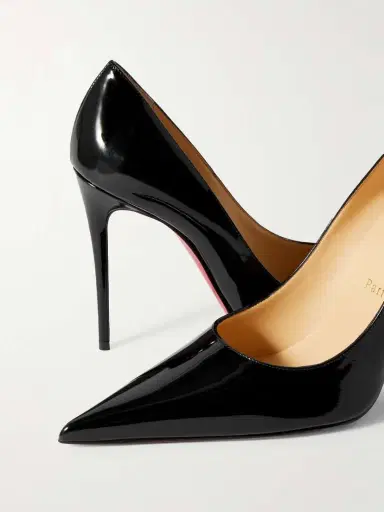 Christian Louboutin Kate Max 100 Patent-leather Pumps | Thumbnail 4 Christian Louboutin Kate Max 100 Patent-leather Pumps | Thumbnail 4