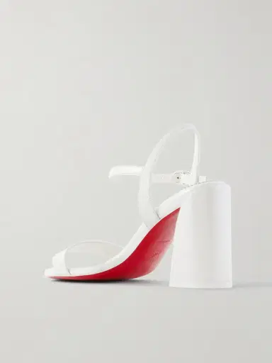 Christian Louboutin Miss Jane 85 Pearlescent Leather Sandals | Thumbnail 3 Christian Louboutin Miss Jane 85 Pearlescent Leather Sandals | Thumbnail 3