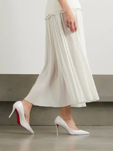 Christian Louboutin Miss Z 80 Leather Pumps | Thumbnail 2
