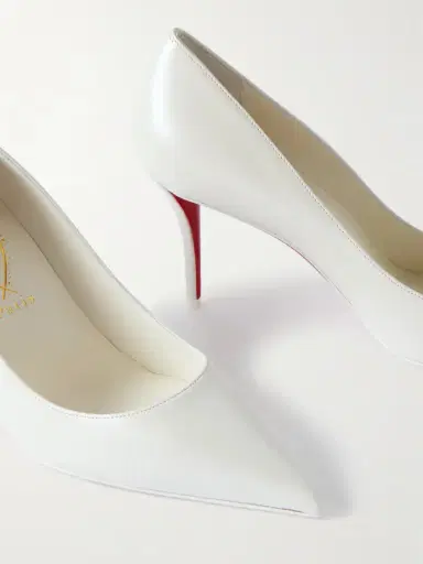Christian Louboutin Miss Z 80 Leather Pumps | Thumbnail 4